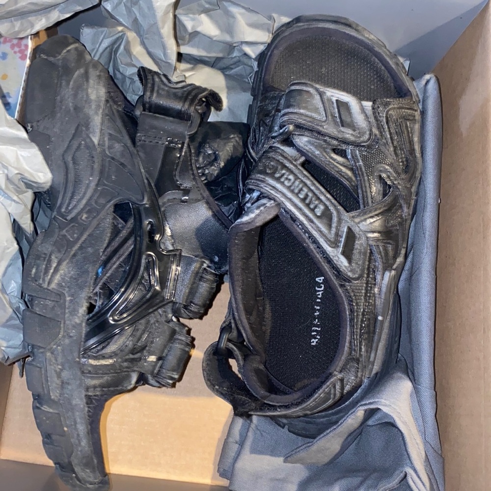 Kids Balenciaga Track Sandals !